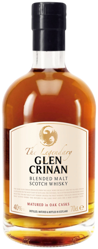 Glen Crinan Whisky Blended Malt : Avis d’experts et retours consommateurs