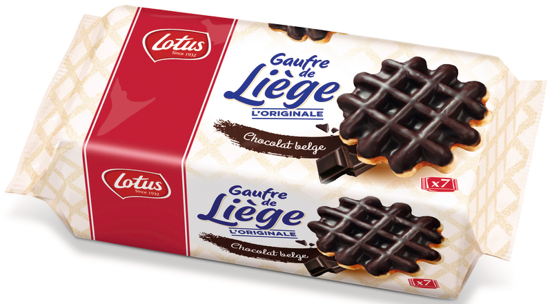 GAUFRES DE LIÈGE CHOCOLAT Lotus