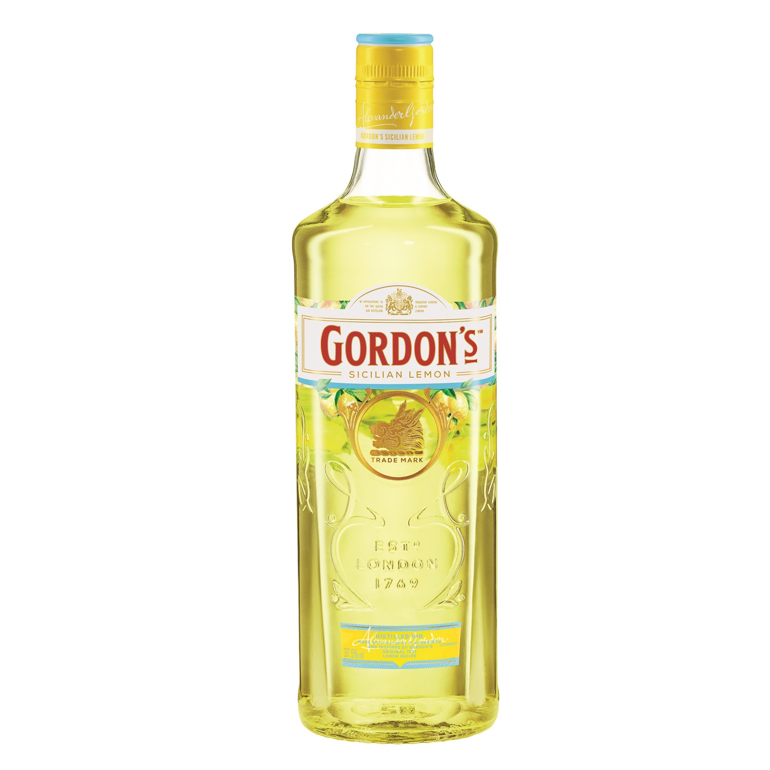 GIN sicilian lemon GORDON'S