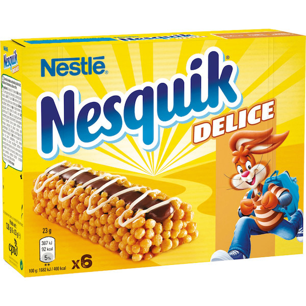 BARRE DE CEREALES INTERMARCHE NESQUIK