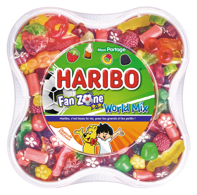 BONBONS FAN ZONE WORLD MIX Haribo