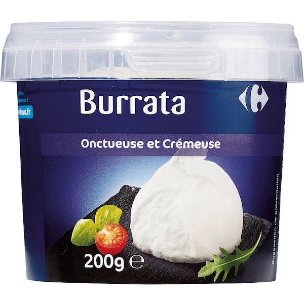 CARREFOUR Burrata Galbani Prix