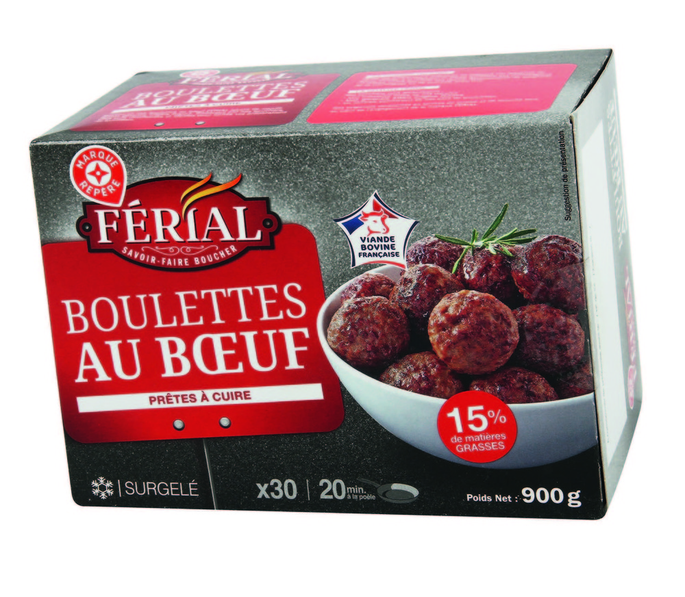 Découvrez les délicieuses boulettes de boeuf FÉRIAL chez Leclerc