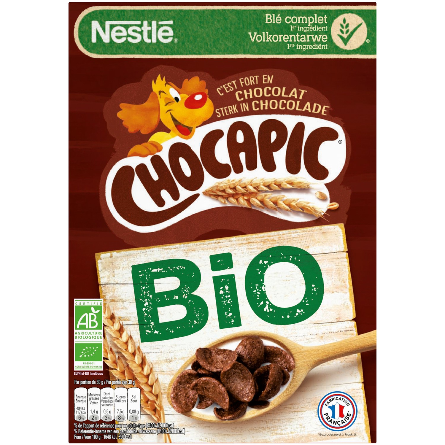 Céréales au chocolat bio CHOCAPIC