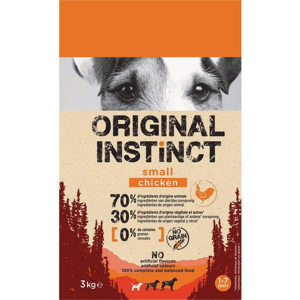 Croquette pour chien original instinct