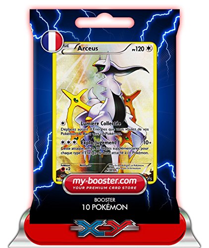 ARCEUS holo reverse Full Art XY83 120PV XY09 - Booster de 10 cartes Pokemon francaises my-booster