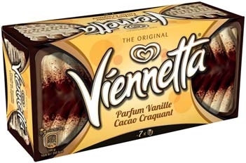 Délicieuse Bûche Glacée Viennetta Vanille Cacao