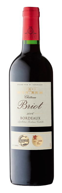 AOP BORDEAUX ROUGE Chateau briot 2016 HVE3