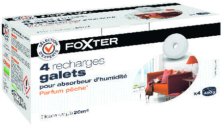 Recharge absorbeur humidite Foxter Leclerc