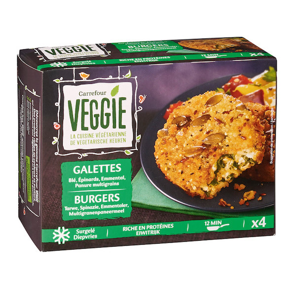 Galettes Vegetaliennes Carrefour Veggie