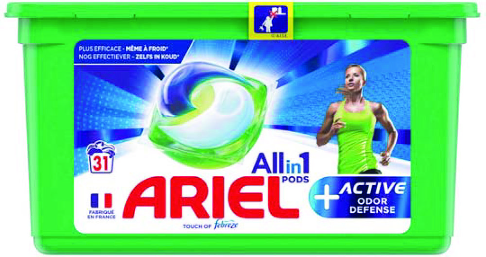 LESSIVE CAPSULES “ARIEL PODS+”