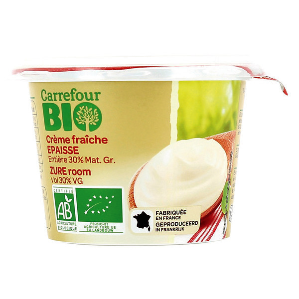 3270190008262 carrefour-bio crème fraîche épaisse