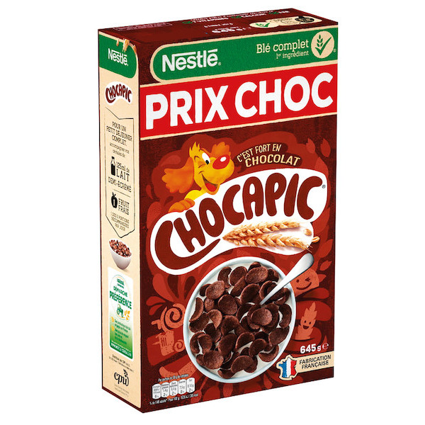 BARRE CHOCOLATÉE NESTLE CHOCAPIC