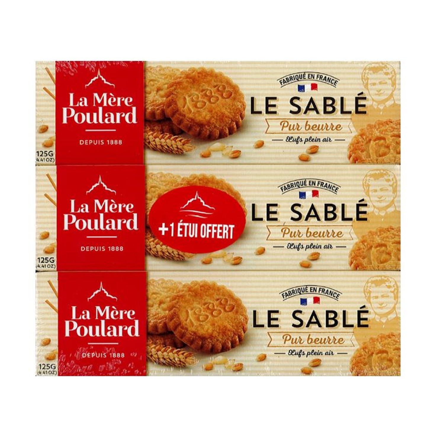 Biscuits sablés pur beurre LA MERE POULARD