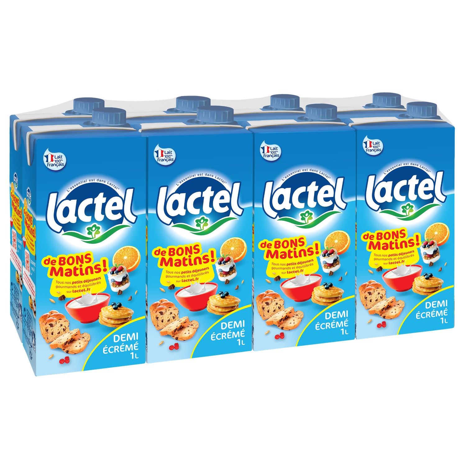 3428274200266 LACTEL – Le lait demi-écrémé idéal pour votre quotidien