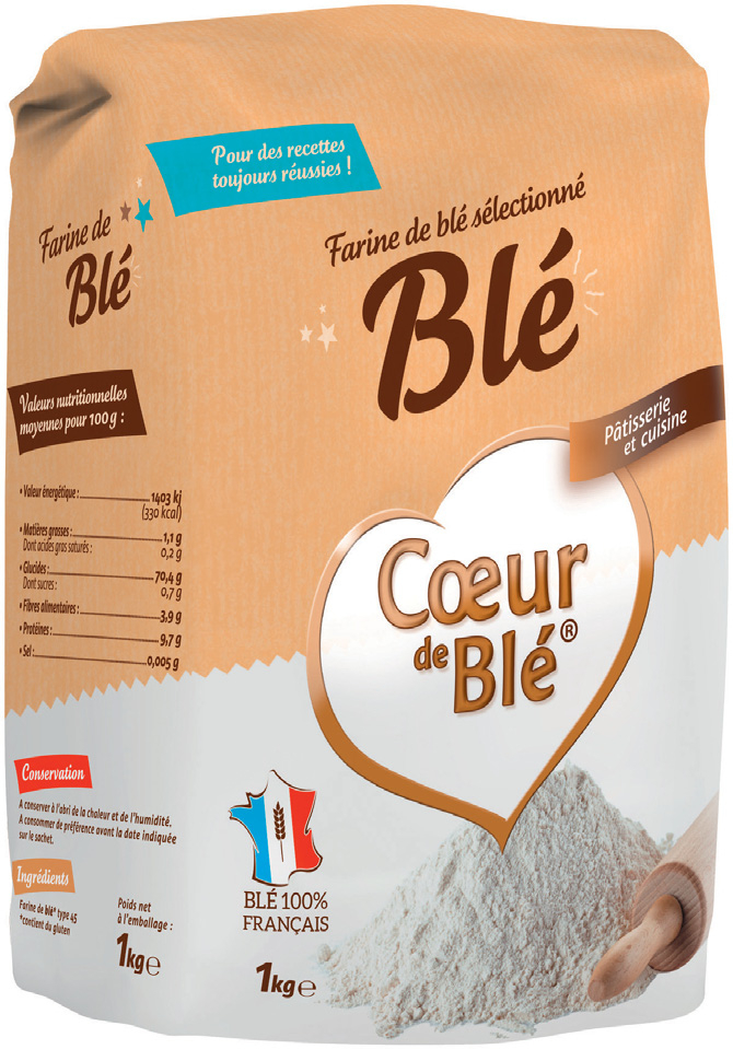 FARINE DE BLÉ “COEUR DE BLÉ DE EBLY”