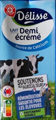 Lait demi-écrémé