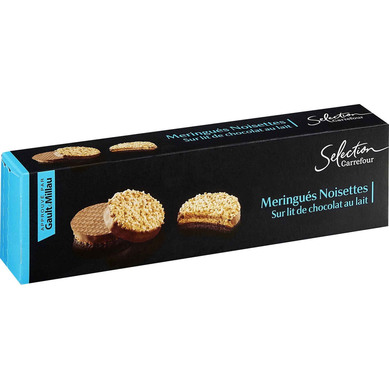 3560071484453 Biscuits noisettes chocolat lait CARREFOUR SELECTION