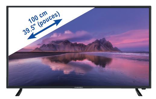 TV LED SCHNEIDER 43CU6905 : la qualité au rendez-vous