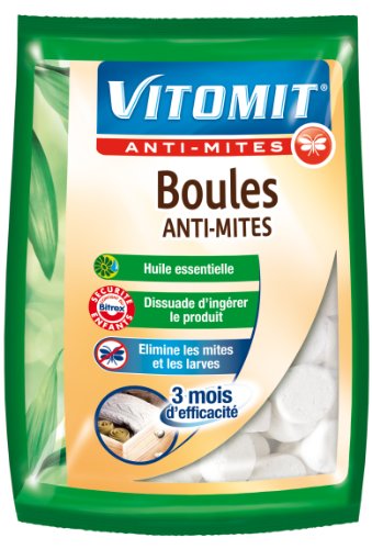 Protégez vos vêtements avec les boules antimites Vitomit