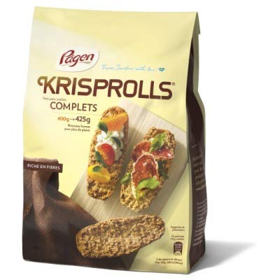 Krisprolls Petits pains suédois complets - Le paquet de 425g