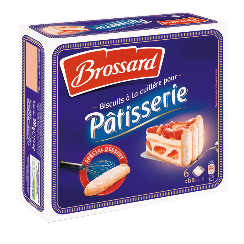 BISCUITS À LA CUILLÈRE POUR PÂTISSERIE BROSSARD