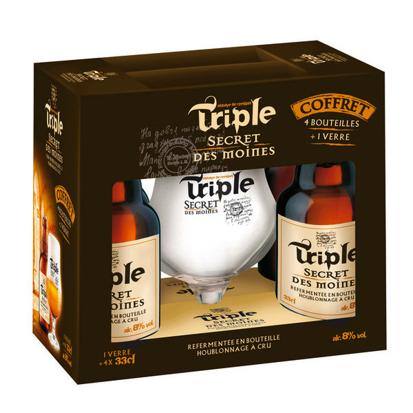 Coffret bières triple secret moines avis