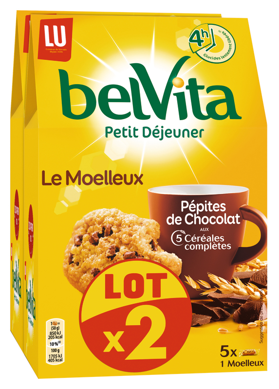 BELVITA MOELLEUX CHOCOLAT Lu