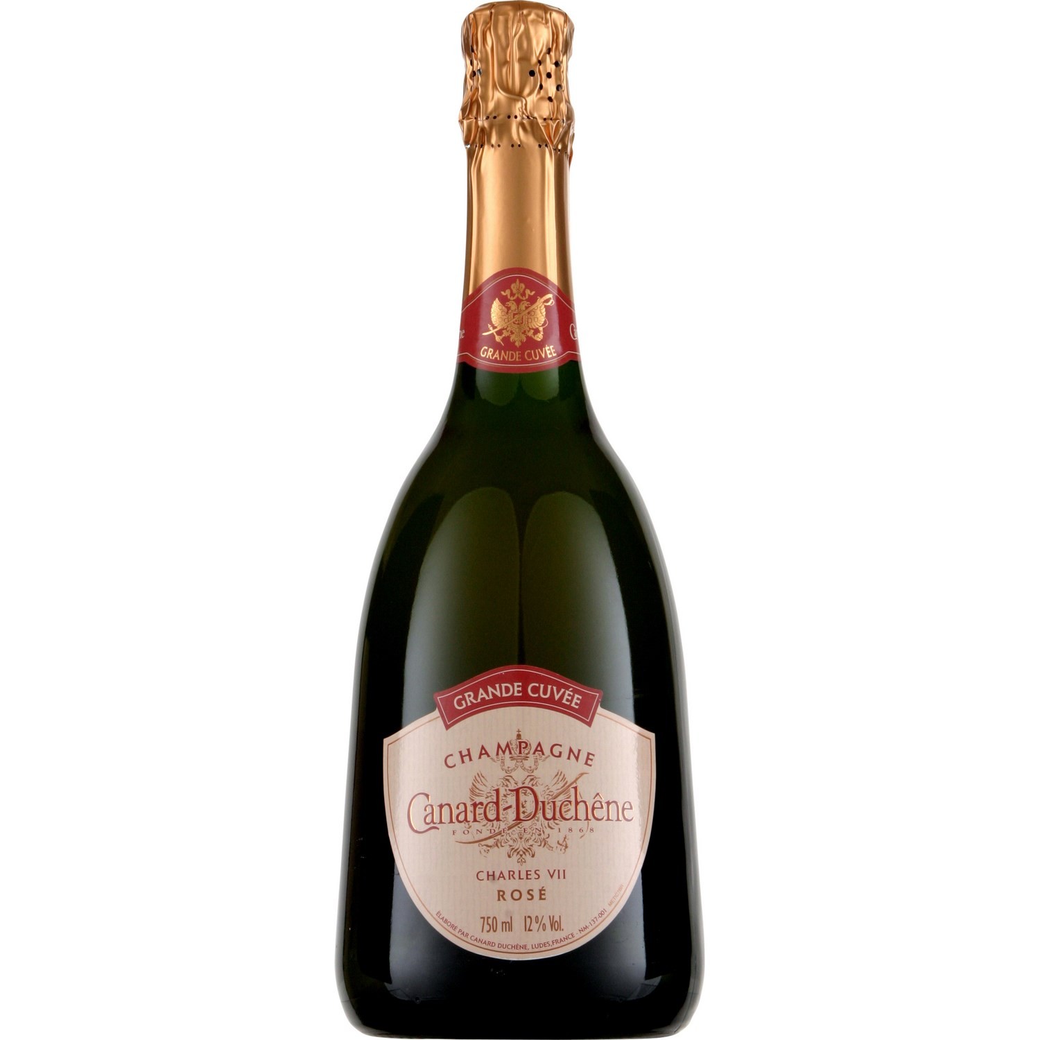 Champagne rosé CANARD DUCHENE