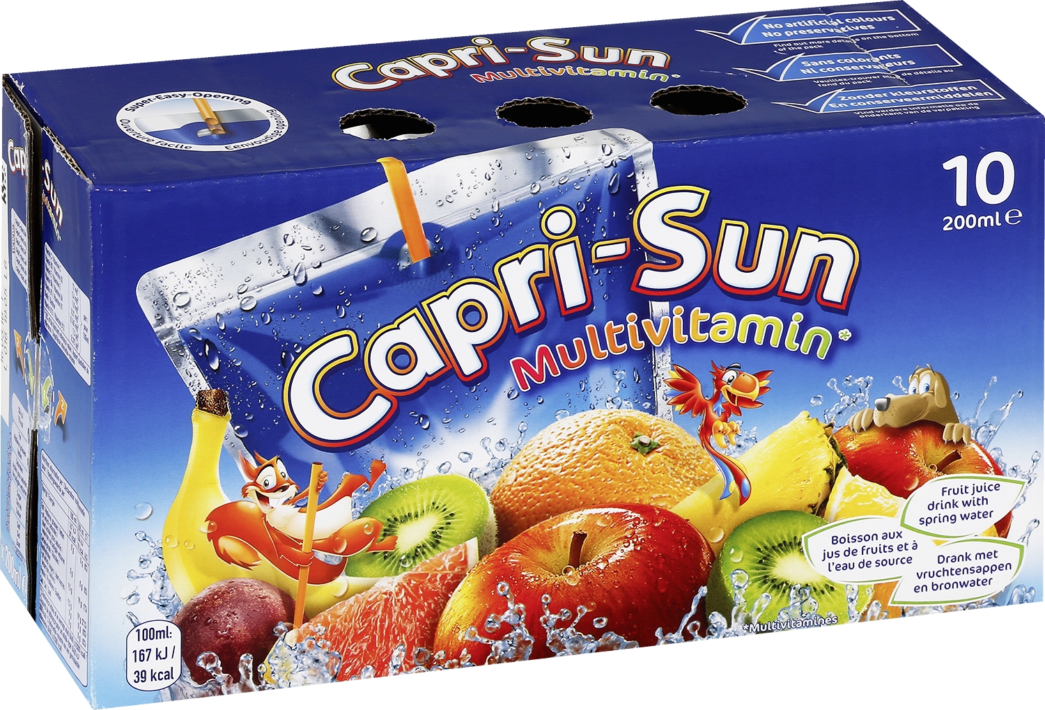 Boisson aux fruits multivitamin' Capri-Sun