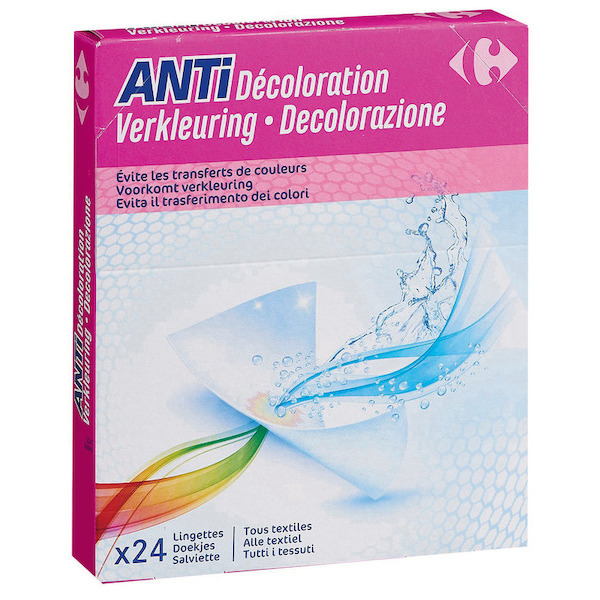 Lingettes Anti-Décoloration