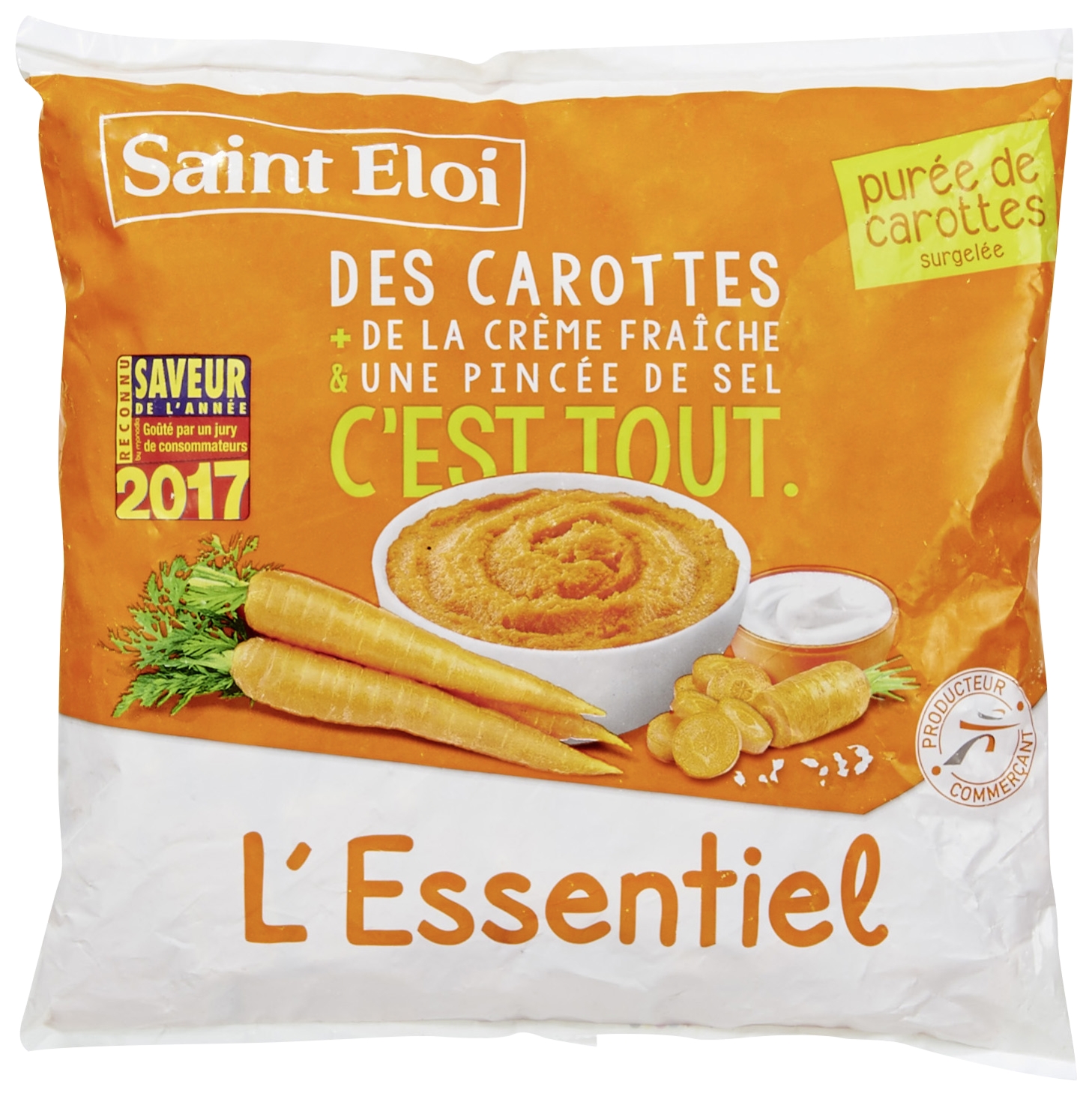 Carottes surgelées L’Essentiel: la meilleure alternative