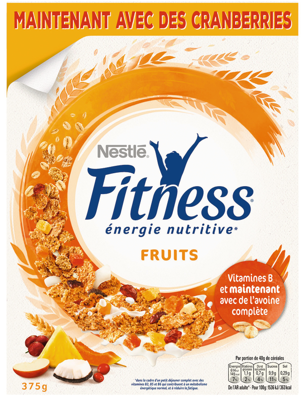 CÉRÉALES FITNESS FRUITS Nestlé