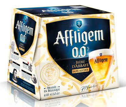 La bière Affligem 00 chez Leclerc