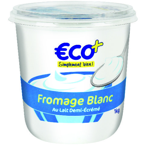 FROMAGE BLANC 3,3% DE MAT. GR.* “ECO+”